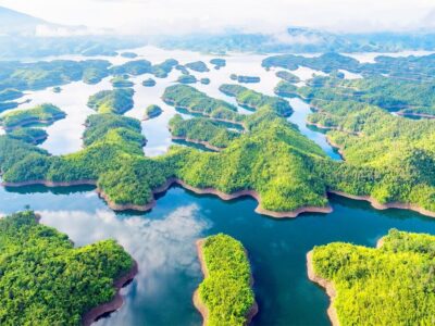 TÀ ĐÙNG "VỊNH HẠ LONG TÂY NGUYÊN" - ĐÔI DÉP TEA RESORT - BẢO LỘC