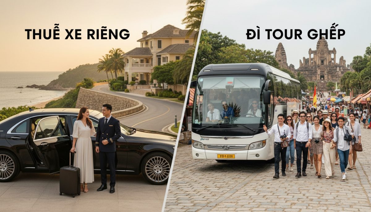 Thuê Xe Riêng Hay Đi Tour Ghép? So Sánh Chi Tiết - ảnh minh họa 1