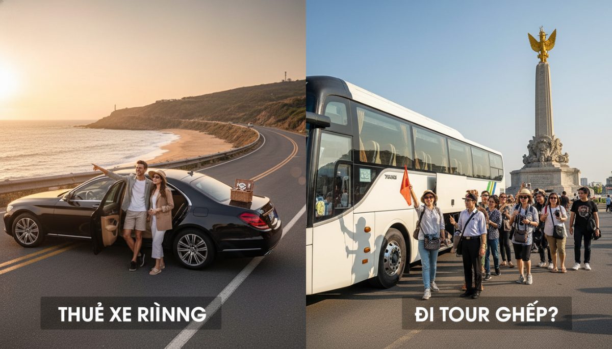 Thuê Xe Riêng Hay Đi Tour Ghép? So Sánh Chi Tiết - ảnh minh họa 2